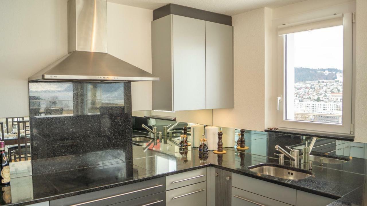 لوسرن Local-Apartments Pilatus Penthouse المظهر الخارجي الصورة