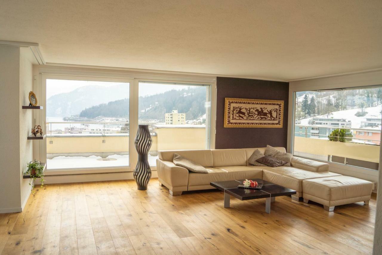 لوسرن Local-Apartments Pilatus Penthouse المظهر الخارجي الصورة